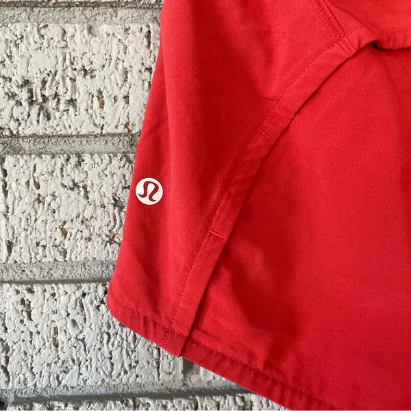 Lululemon Run Times Short II *4" Persian Red Size 6 - Image 7