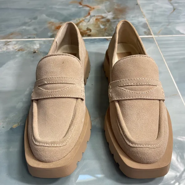 Dolce Vita Women’s Elias Suede Lug Loafer ~ Size 7.5 💛🍄 - Image 3