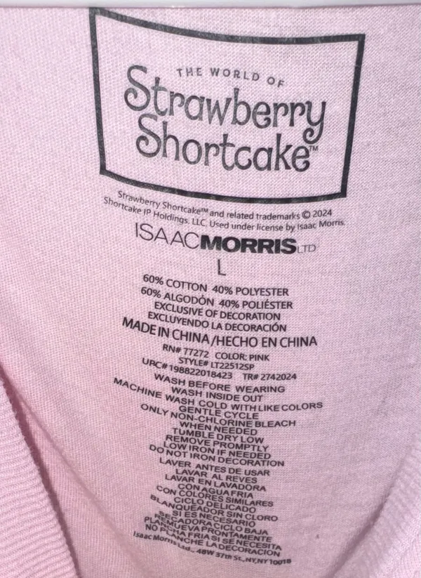 Strawberry Shortcake Large Tshirt  - Image 2