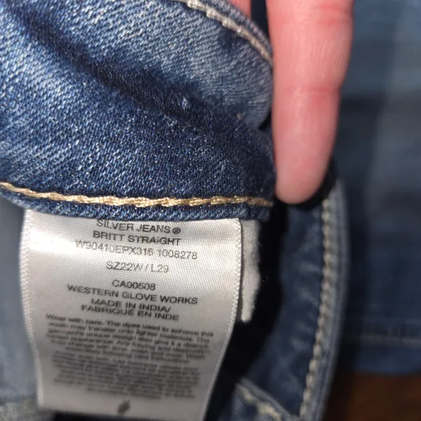 Silver Jeans Women's Blue Denim Jeans - Image 4