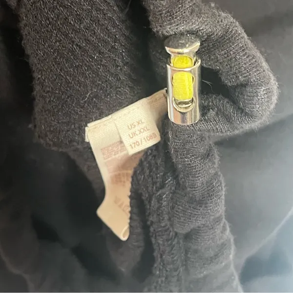 Free People Isla Pullover Oversized Sweatshirt Sz XL Quarter Zip Lace - Image 11