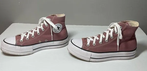 Converse Chuck Taylor All Star High Top Platforms Women’s Size 9 - Image 6