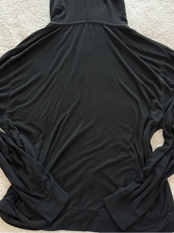 Brandy Melville Hooded Zip Lightweight Jacket - Image 2