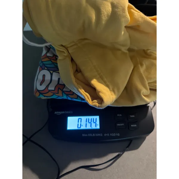 Yellow Walt Disney World Hoodie Pullover‎ Sweatshirt Retro Logo Graphic Size S - Image 8