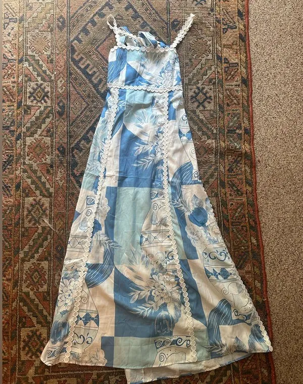 Omorfos Terazza Dress - Vaso Blu - Image 3