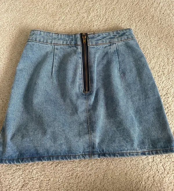 Princess Polly Denim Mini Skirt - Image 2