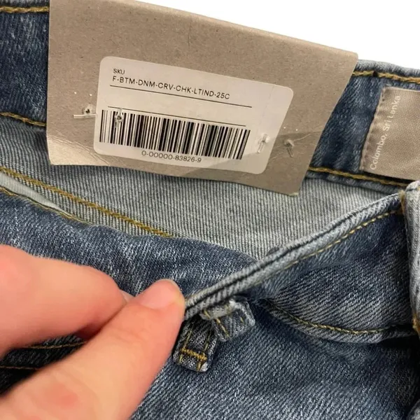 👖✨ Everlane Curvy Cheeky Crop High Rise Jeans Blue 25 NWT ✨👖‎ - Image 3