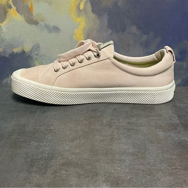 Cariuma Light Pink Canvas OCA Low Cut Women's Sneakers Size 10 - Image 12