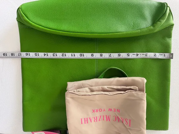 Isaac Mizrahi Lime Green Tote (Discontinued) - Image 11