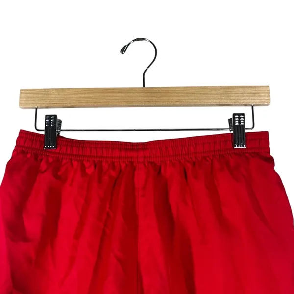 Nike Dri-FIT Slim Fit Solid Running Shorts Red Sporty Dolphin‎ Hem Size S - Image 2