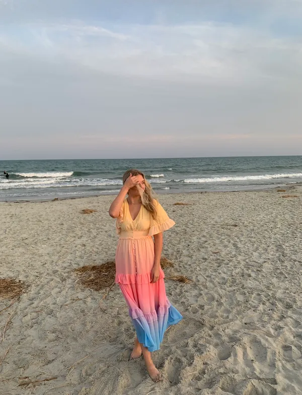 Ombre Sunset Dress - Image 3
