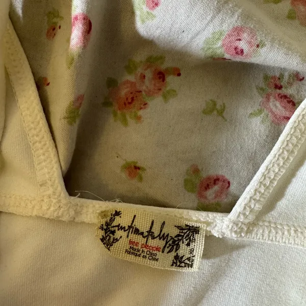 free people white duo cami corset top - Image 2
