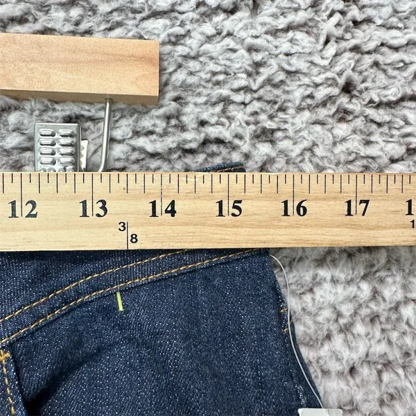 Lot 29 Women's Bootcut Jeans M Blue Dark Wash Graphic Pockets‎ Y2K Grunge Skater - Image 8