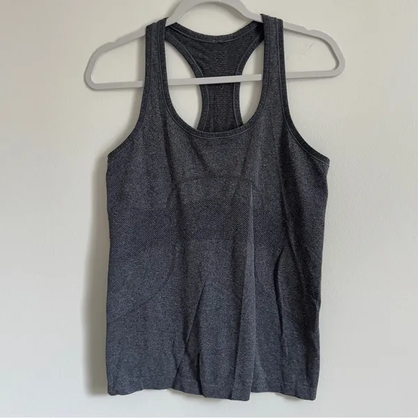 Lululemon Swiftly Tech Tank Top Gray Size 8 Racerback - Image 2