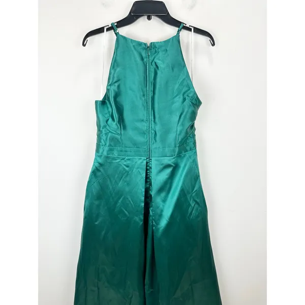 Lulus Broadway Show Emerald Green High-Low Gown Formal Glam Party L NWT - Image 11