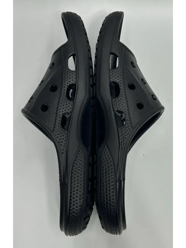Crocs Baya II Slide Sandals Womens Size 6 Black Athletic Slip On Shoes - Image 5