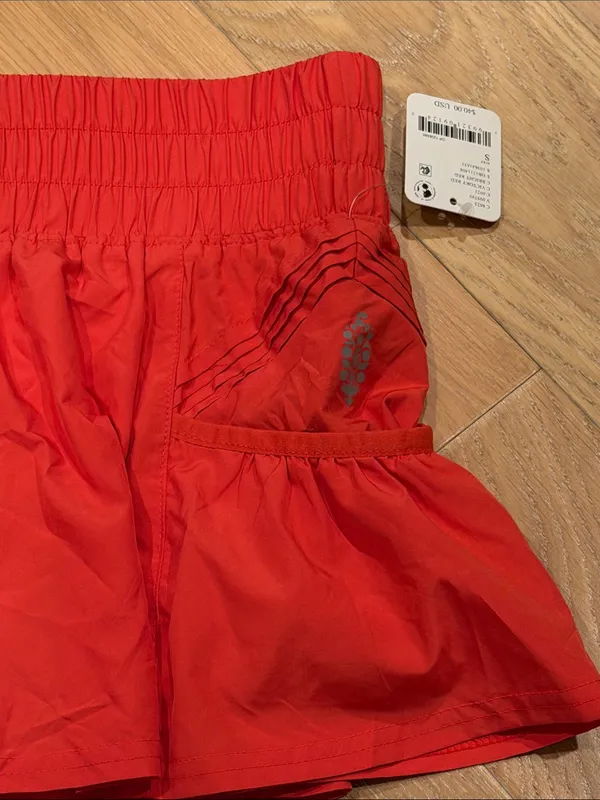 FP Movement by Free People get your flirt on athletic shorts small NWT - Image 4