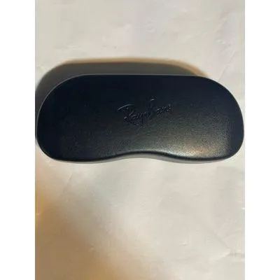 Ray-Ban Black Clamshell Sunglasses Case Hard Shell Eyewear Holder Logo - Image 5
