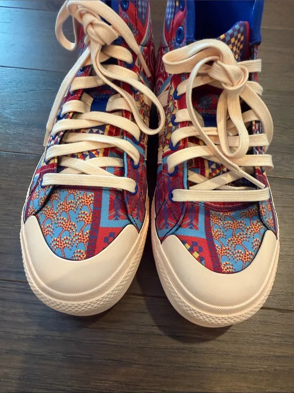Adidas FARM Rio x Bravada 2.0 Platform Mid Skateboard Patchwork Quilt 7.5 - C65 - Image 8