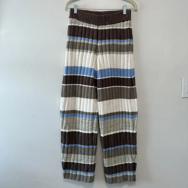 Free People NWT Spark Joy‎ Swit Knit Striped Pants Size Small - Image 2