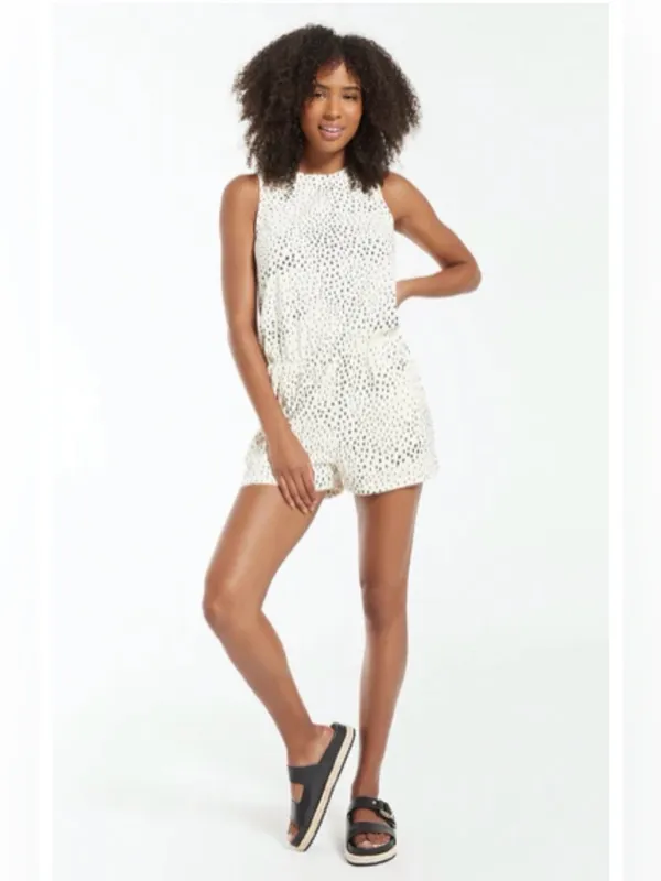 Z Supply‎ Adira Dot Cotton Romper NWT Size Small - Image 11