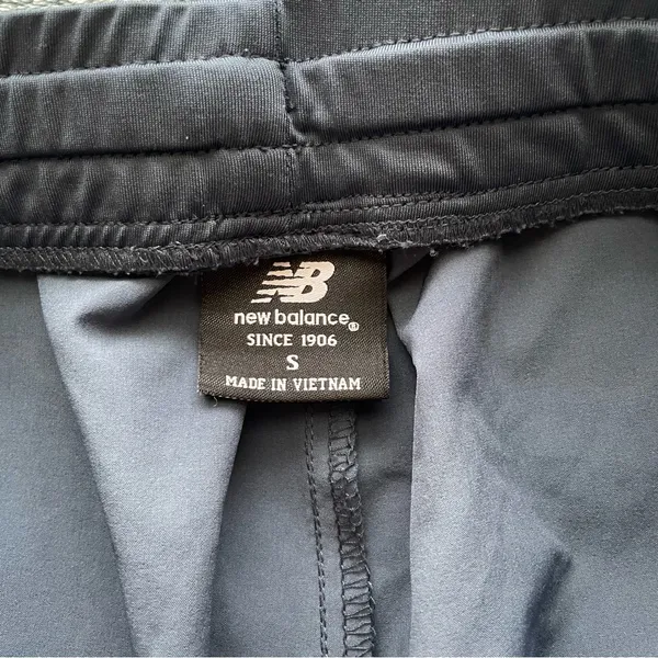 New‎ Balance Womens Slate Blue Tapered Athletic Jogger Pants Ankle Zip Size S - Image 6