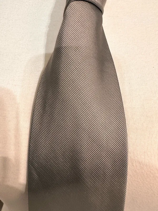 Jos.A.Bank Silk Tie Men's Necktie Executive Collection Grey Office - Image 9