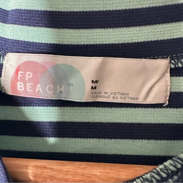 Free People Beach On The Line Ponte Dress Size Medium - Image 5