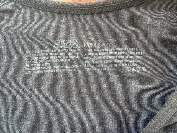 Gilligan & O'Malley Slate Grey Seamless Compression Slimming Tank Top Size Mediu - Image 3