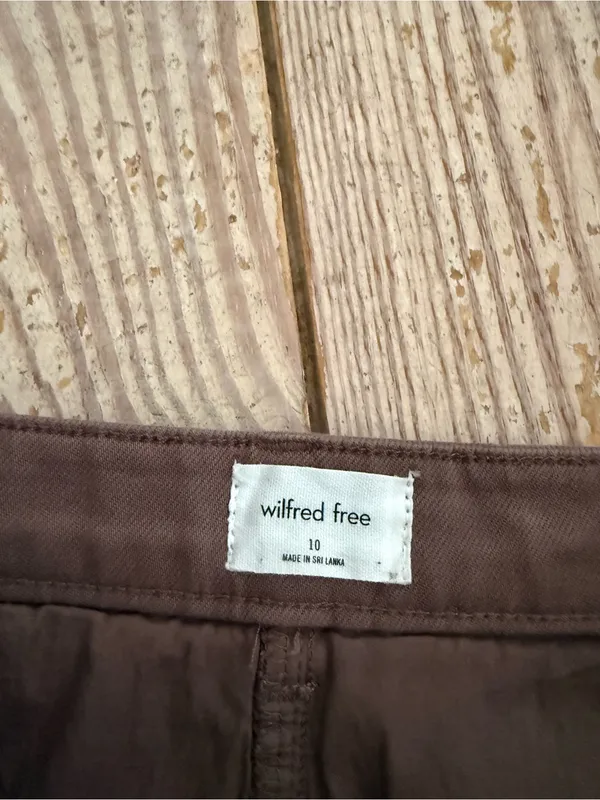 Wilfred Free Brown Pants size 10 - Image 3