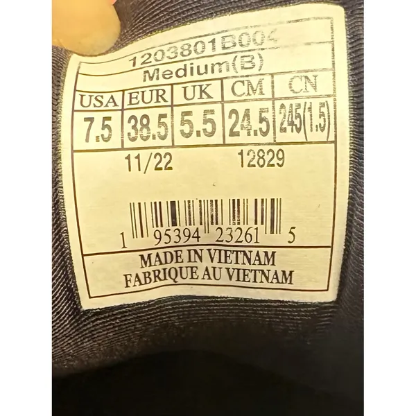 Brooks Ghost 15 Running‎ Shoes Womens 7.5 Grey Black Marbled Sneaker Lightweight - Image 9