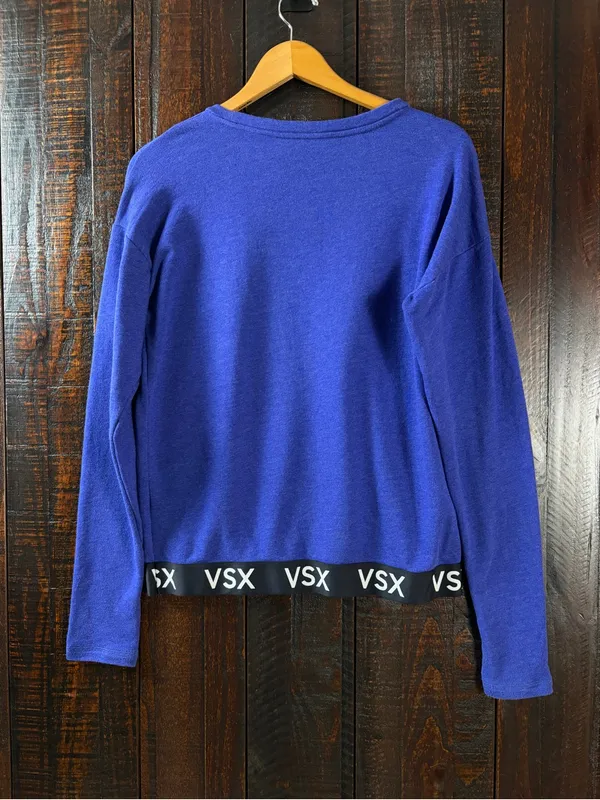 VSX Blue Violet Long-Sleeve Running Sweater Top - Image 5