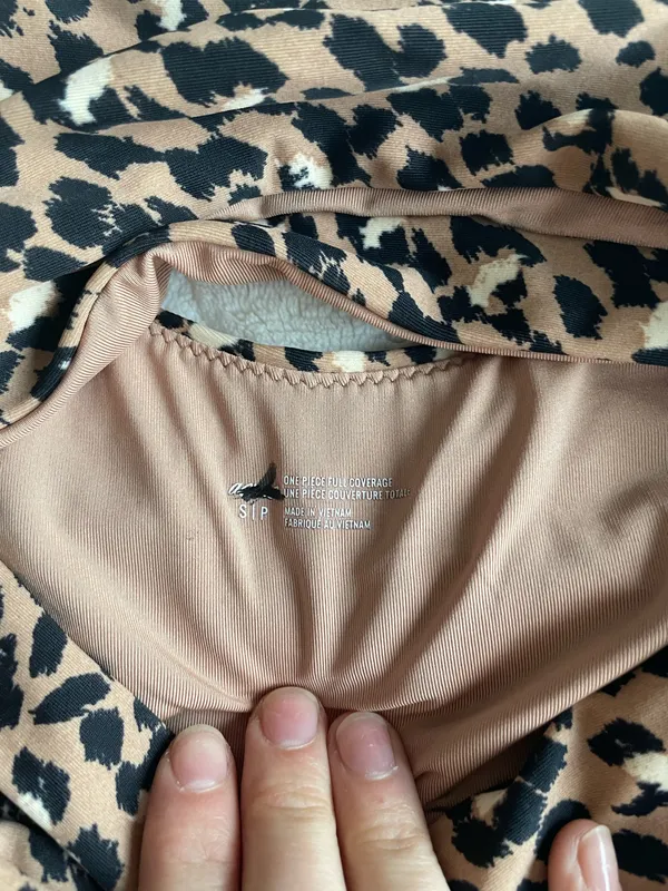 Aerie leopard print wrap around one piece  - Image 5