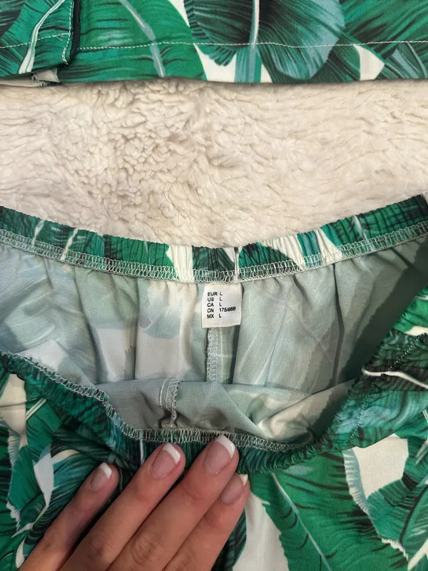 Amazon Tropical Print Pajama Set - Image 2