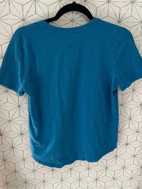 Lululemon Love Tee Teal - Image 4