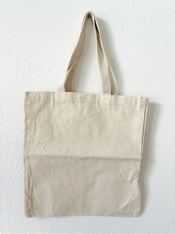 J Crew Boston 100% Cotton Recyclable Tote Bag Shopping - Image 2