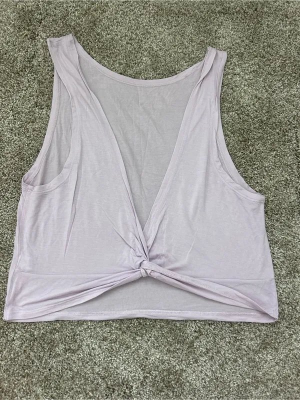 Aerie Sleeveless Cropped Workout Tank - Image 2