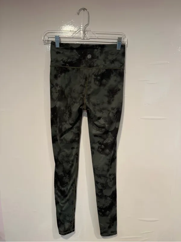 Athleta Black Tie-Dye‎ Active Leggings - Image 3