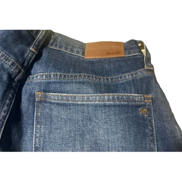 Madewell Perfect Vintage Crop Blue Jeans Women Sz 26 Distressed Classic Staple - Image 6
