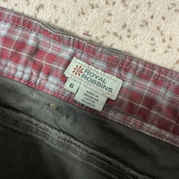 Royal Robbins Brown Cotton‎ Stretch Utility Mini Skirt Size 6 ROYNP-S05 - Image 3