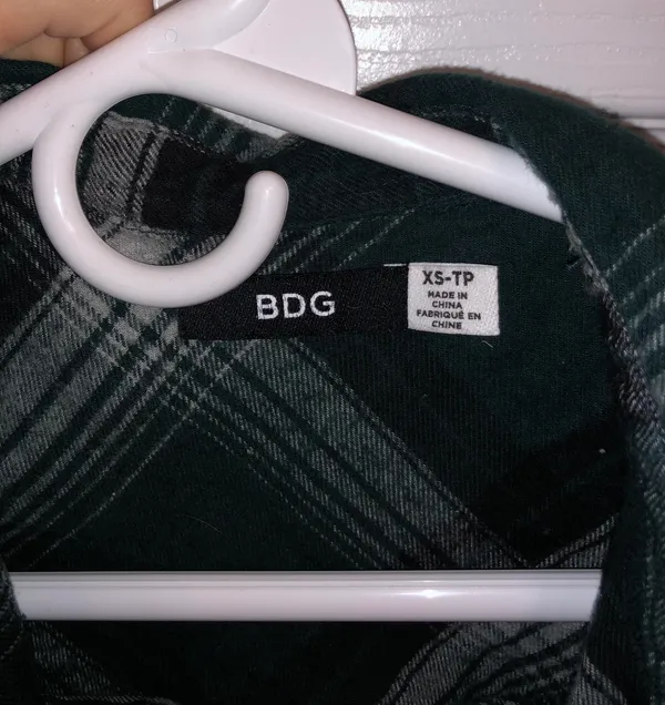 BDG Plaid Long Sleeve Flannel Shirt - Image 3