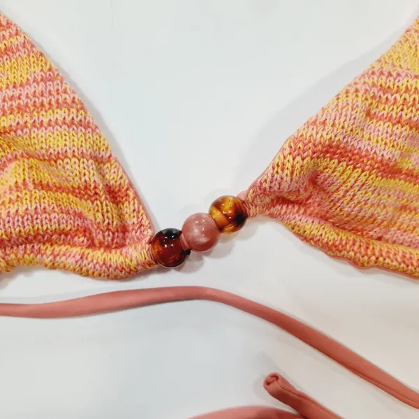 VDM Lunar Reversible Bikini Top in Sunrise - Image 3