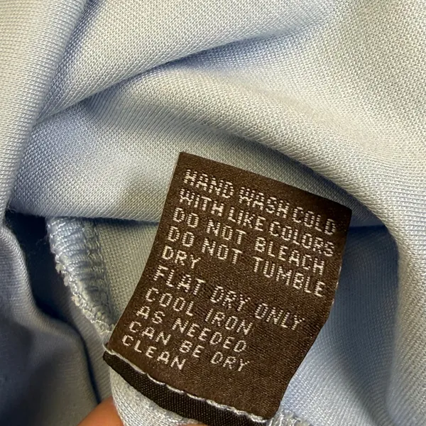 J.McLaughlin Women Light Blue Sleeveless Mock Neck Shift Dress Size S Pockets‎ - Image 7