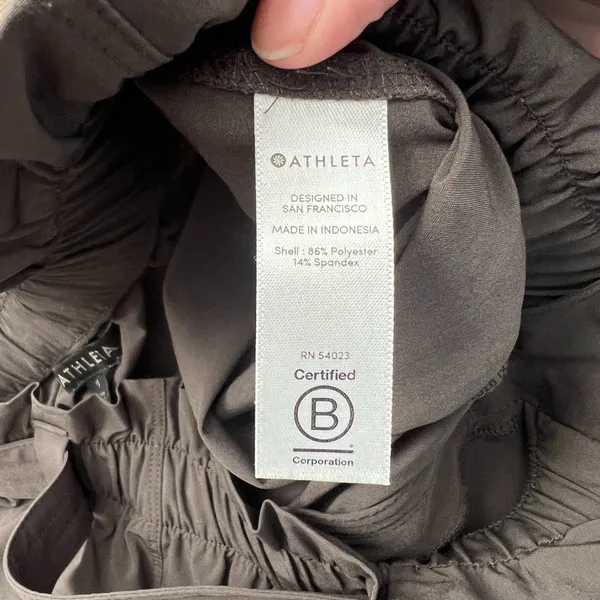 Athleta Skyline‎ Paper Bag Waist Pants size 4 - Image 13