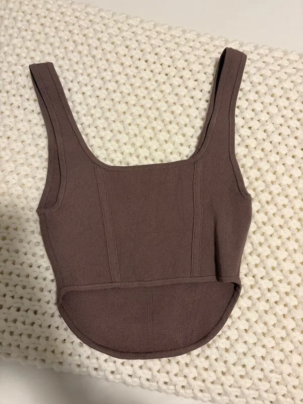 Aritzia Babaton Sculpt Knit Bustier Tank - Image 2