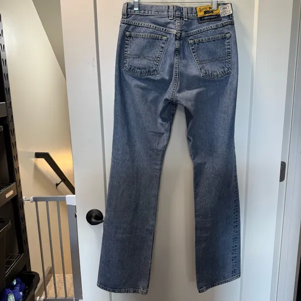 Vintage Y2K Lucky Brand‎ Women's 204 Longline Bootleg Bootcut Jean Light Wash 29 - Image 2