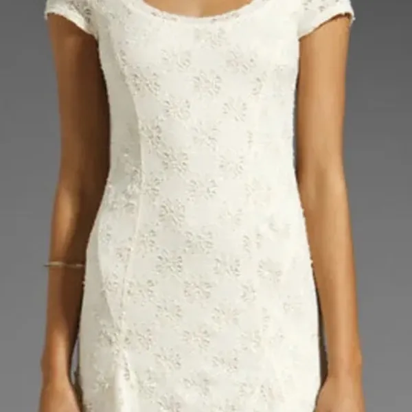 Free People Daisy Lace Godet Dress Size XS Black - Image 9
