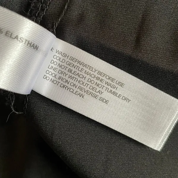 Fox & Royal City Chic Long Black Satin Robe Classic Minimalist Plus Size 18 M - Image 14