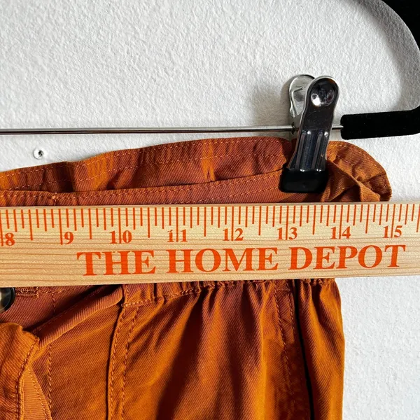 Madewell Dunaway Paperbag Pants Size Small Workwear‎ Mustard Casual - Image 6