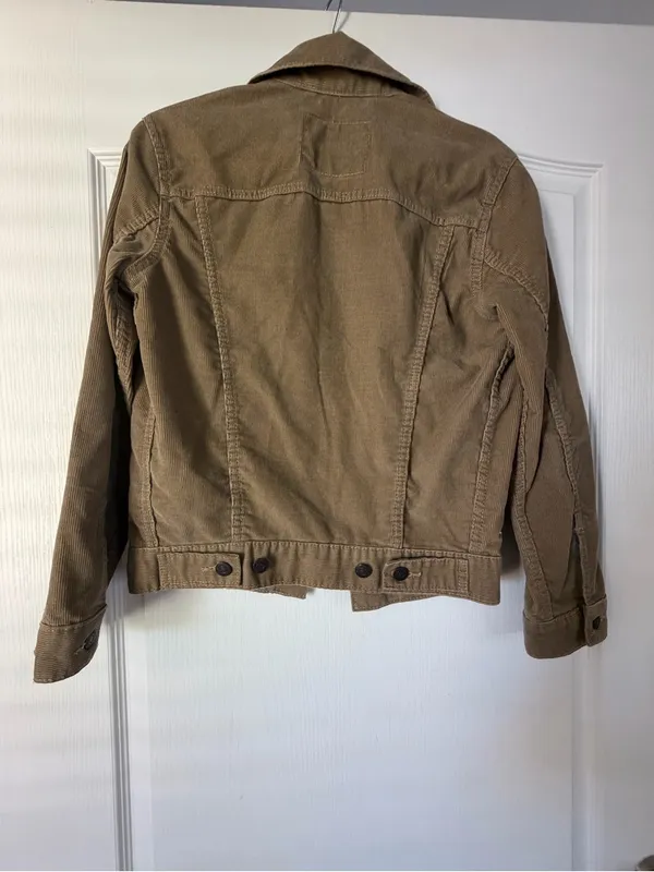 Levi's Brown/Tan Corduroy Trucker Jacket - Image 8